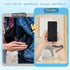 TIESOME 2 4 1 PCS Phone Lanyard Tether with Patch, Phone Leash Anti-theft Phone Strap with Patch & Carabiner Anti-Drop