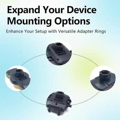 6 Pack Car Phone Mount Replacement Parts, Tightening Nut for Replacement Car Mount Screw-On Ball-Joint Fixed Adapter