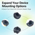 6 Pack Car Phone Mount Replacement Parts, Tightening Nut for Replacement Car Mount Screw-On Ball-Joint Fixed Adapter