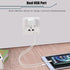 12W USB Wall Charger with Foldable Plug, 3-Pack 2.4A Dual-Port Power Adapter Compatible with iPad, iPhone, Samsung