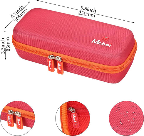 Mchoi Hard Case for Polaroid P2 Music Player, Waterproof Shockproof Protective Carrying Case
