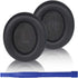 Adhiper Q30 Ear Pads for Anker Soundcore Life Q30 & Q35 Headphones, Soft Memory Foam & Protein Leather (Black)