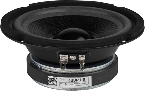 GRS 5SBM1-8 5-1/4" Sealed Back Midrange with 1" Voice Coil, 8 Ohm
