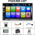 Double Din Car Stereo, 7" Touch Screen 2 Din Car Radio with Bluetooth FM, MP5 Player with USB/SD/AUX Input