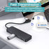 USB Hub, USB Splitter, USB 4-Port Adapter, USB Extender for Laptop, PC, MacBook, Mac Pro, Mac Mini, iMac, Surface Pro