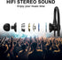 USB Headset with Microphone for PC, 8.2Ft Cord, Wired Earbud Over Ear with Hook, Stereo Noise Cancelling for Laptop