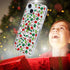 Lafunda Cute Clear Glitter Xmas Snowflake Series Protective Phone Case for iPhone 15 for Women Girls Kids Men (Tree)