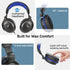 SIMOLIO Headphones with Extra Long Cord for TV | 18ft/5.5M Long Coil Cord | Over Ear Wired TV Headphones