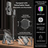Huiteng XR 360 Magnetic Pocket Selfie Stick for iPhone, Multifunctional Portable Selfie Stick with Wireless Remote