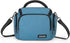 G-raphy Camera Bag for Mirrorless Cameras, Teal Camera Case with Removable Dividers and Straps for DSLR Cameras, Lenses