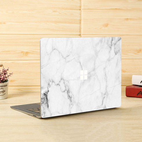 Ultra Thin Protective Cover Skin Decal Sticker for Microsoft Surface Laptop 5 (2022 Release) 13.5", Fresh Marble Vinyl