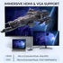 SETMSPACE 5Gbps 100W 3.5 USB C Docking Station, Laptop Docking Station Transfer, USB C Hub HDMI, VGA, SD/TF Reader, PD