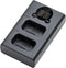 Kimaru NP-FW50 Battery Charger, Double Slot for Sony BC-TRW Charger, ZV-E10, Alpha A6000 A6300 A6400 A6500 A5000 A5100