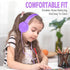 2 Pack Headset K-12 Kids Headphones for School Classroom, Wired Computer Online Learning for Students, Durable Soft