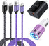 USB Type C Fast Charging Charger for Samsung Galaxy A55 A35 A25 A54 A15 A05S, USB C Car Plug Wall Charger Block