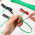 Shappy 50 Pcs Heavy Duty Zip Ties, Strong Large Cable Wire Ties for Bundling Crops and Water Pipes (Green, 24 Inch)