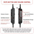 A50 Headset Cord with Inline Mute & Volume Control, Compatible with Astro A10, A30, A40TR, A40, A50 Headsets