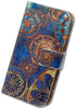 iPhone 11 Flip Case - Gorgeous Colours Circle Mandala Leather Wallet Cover with Card Slot Holder, Kickstand