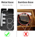 Metal Charging Station for Multiple Devices, New Upgrade Wood Charging Station for Phone, Tablet, Smart Watch Holder,