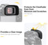 EOS R3 Eye Cup Eyecup, Extended Long Soft Eyecup for Canon R3 Mirrorless Camera, Comfortable for Eyeglass Wearers