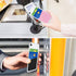 Senose Phone Card Holder, Silicone Stick-On Wallet with Double Pocket for iPhone, Samsung Galaxy, Any Smartphone, Pack