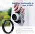 Deluxe Lens Filter Adapter Ring for Fujifilm X100VI X100V X100F X100T X100S X100 X70 - 49MM UV CPL ND Filter, Black
