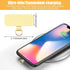 Kifmurase 8Pcs Phone Tether Tabs, Cell Phone Lanyard Patch Phone Tab for Lanyard, Metal Patch Strap for Phone Case