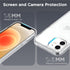 CACOE Magnetic Case for iPhone 12 & 12 Pro 6.1 inch, Clear, Compatible with MagSafe, Not Yellowing Anti-Scratch