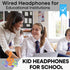 Gaosen 20 Pack Set Adult(GS857, Classroom Headphones Bulk for Kids School Student,Wholesale Durable Wired Earphones