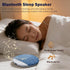 Generic Immersive Ultra-Slim Bluetooth Pillow Speaker for Sleeping, Ultra-Thin Bluetooth Sleep Aid Speaker with White