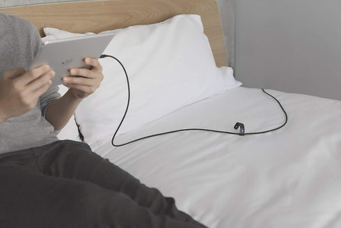 Native Union BELT Cable XL - 10ft Durable Lightning to USB Charging Cable with Leather Strap, compatible with iPhone