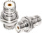 Anina UHF Female to Female Jack Bulkhead Coax Connector, SO-239 PL-259 RF Coaxial Cable Adapter 2-Pack