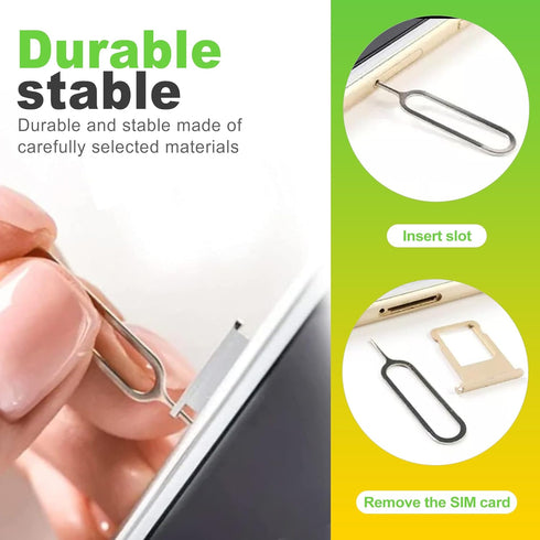 CeroDimo 16 Pack SIM Card Ejector Tool Kit SIM Tray Opener Pin Universal Removal Key for Phones Tablets and Most