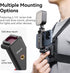 ULANZI CM028 Adjustable Chest Mount Harness with Vertical/Horizontal Switching for GoPro DJI Insta360 Action Cameras -