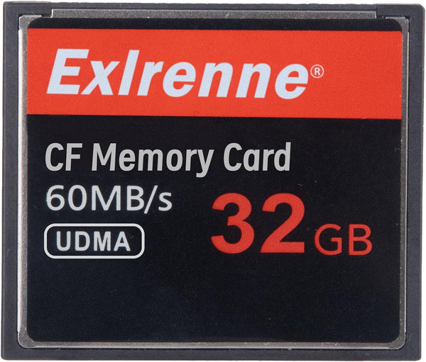 LILIWELL 32GB CF Memory Card UDMA Speed Up to 60MB/s SLR Camera CF