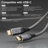 USB C to USB C Cable 10ft - Long USB C 3.2 Gen 2x2 Monitor Cable, 4K, 20Gbps Data Transfer, 100W Fast Charging,