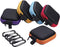 5 Pieces Mini Storage Carrying Pouch Bag for Ear Bud Earphone Headset Headphones