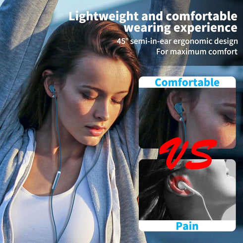 Wired Earphones for Samsung Galaxy A25 A15 A12 A13 A03s, Noise Canceling Earbuds with Microphone for Moto G Power