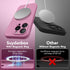 iPhone 14 Pro Case - Slim Shockproof Silicone, MagSafe Compatible, Blackcurrant, with Camera Protection & 2X Screen
