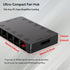 GSCOLER 10-Port 5V/3PIN 10 ARGB & PWM Fan Hub Controller - Magnetic Mount RGB PC Fan Hub with Remote Control, Chassis