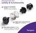 Targus Universal Power Travel Adapter, Black – International Plug Adapter for Europe, UK, AUS, and More, Safely Power Your Devices Around the World (APK01US1) by Targus