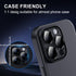 AFARER Camera Lens Protector for iPhone 16 Pro & Pro Max, Shockproof Aluminium Alloy & 9H Tempered Glass - 2PCS