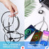 [2023 Upgraded 3 Pack USB Type C Retractable Cable - Fast Charging 3.3FT, for Galaxy S22, S21, S20