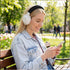 Josojoou 2PCS Headphone Headband, Headphone Headband Cover with Zipper, Replacement Headphones Band Cushion, Suitable