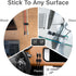 Magnetic Cable Holders X-Protector, Premium Self-Adhesive Clips for Desk Cord Management, Black