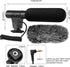 3.5mm (1/8") Camera Microphone, Video Microphone for DSLR Close Interview Shotgun Mic for Canon Nikon Sony Fuji Mic