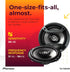 Pioneer TS-F1634R 2-Way Coaxial Car Audio Speakers, Full Range 6.5" Round Speakers 200W Max