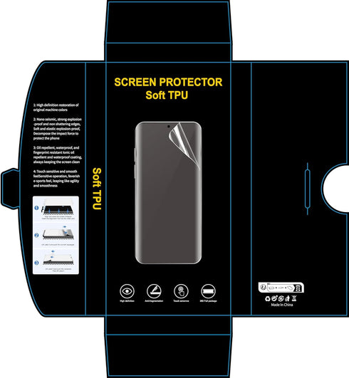 2 Pack Full Coverage Screen Protector for Moto G24/G24 Power/G04/G04s/Moto E14, 9H Tempered Glass, HD Clear, Bubble-Free