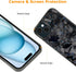 molzar Grip Series iPhone 15 Case - Real Forged Carbon Fiber, Built-in Magnets, Grippy Edges, Compatible with MagSafe