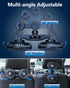 5V/ 12V /24V Dual Head Car Cooling Fans for Back Seat for Kids, Usb Car Backseat Headrest Fan for Baby Rear Facing, Car